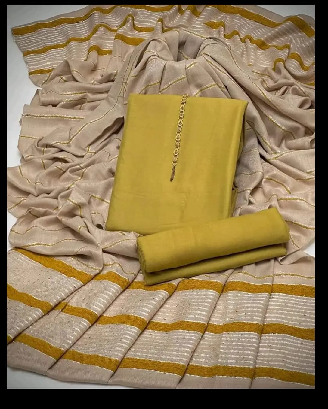 3 Pc's Marina Suit with Shawl