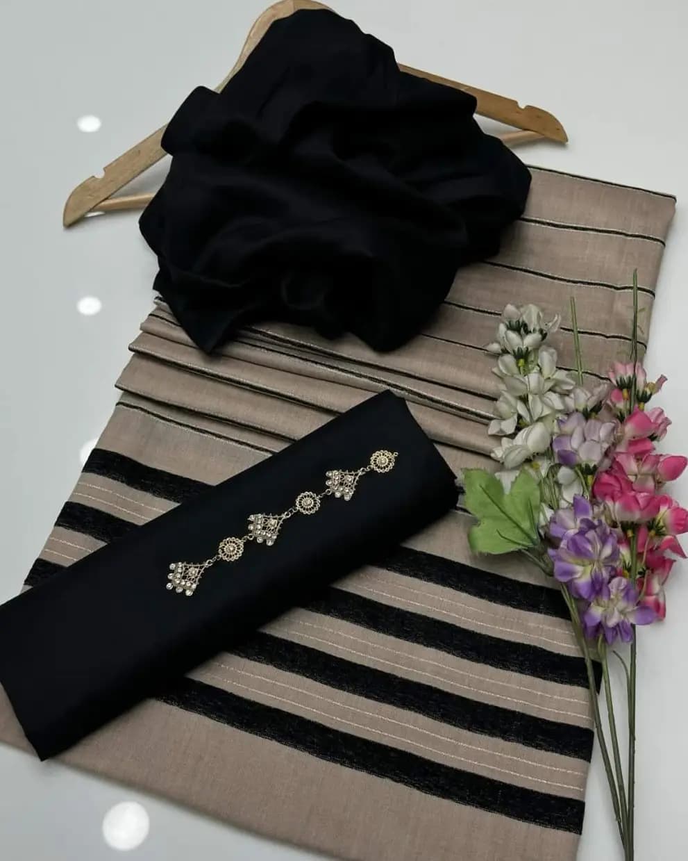 3 Pc's Marina Suit with Shawl